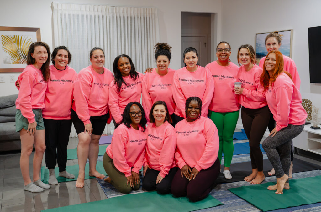Through in-person events like this business retreat for women, you can experience the power of community for your growth.
